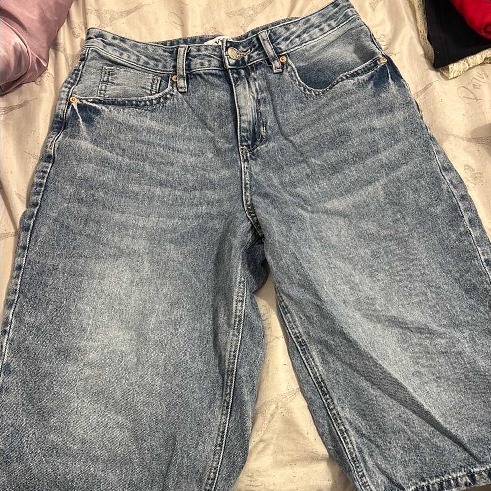 Blue Denim Jorts